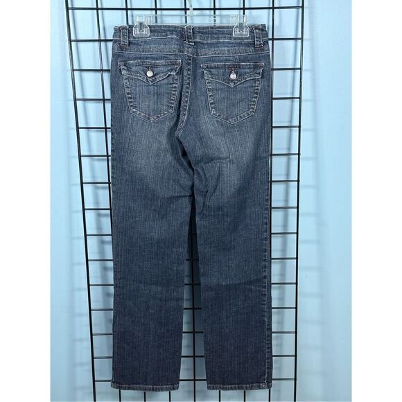 Cache Midrise Bootcut Denim Jeans Womens 10 Blue Vintage Y2K‎ Mom Casual - Picture 2 of 12
